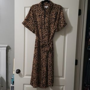 AVA & VIV Leopard Dress